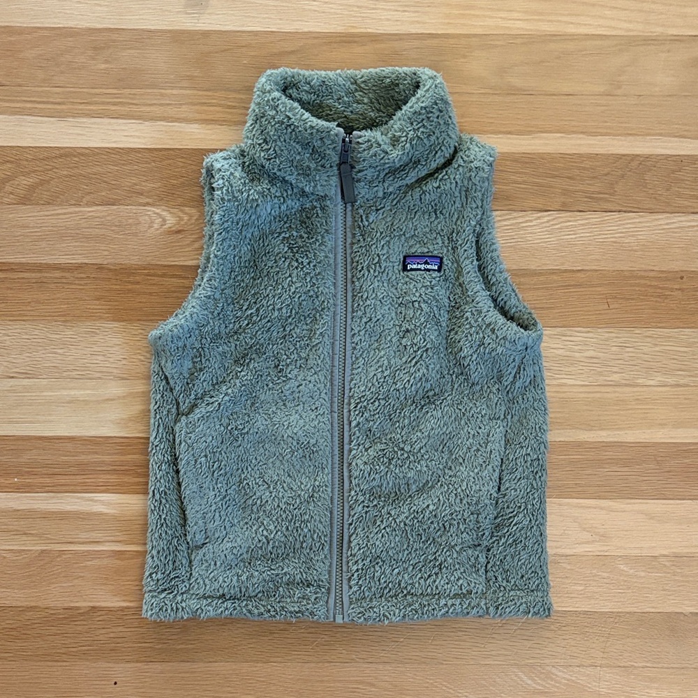 Patagonia Olive Fleece Vest
